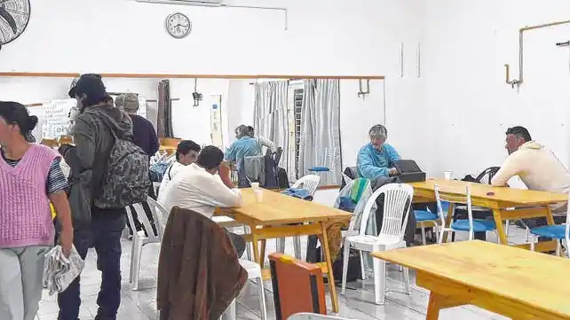 Operativo para brindarle alojamiento a personas en situación de calle