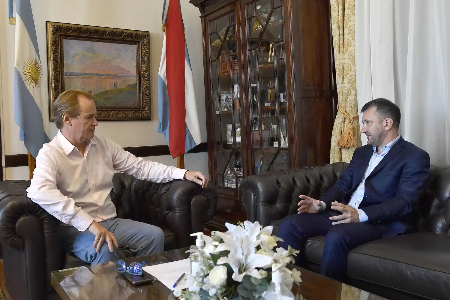 Bordet y Kueider abordaron temas relacionados con beneficios energéticos para Entre Ríos