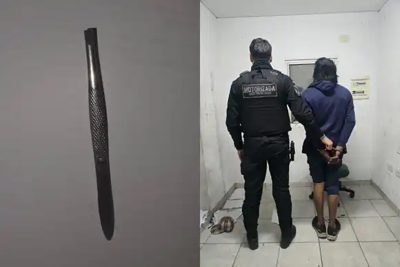 Detuvieron a un joven que le cortó la cara a una mujer con una pinza de depilar en el centro