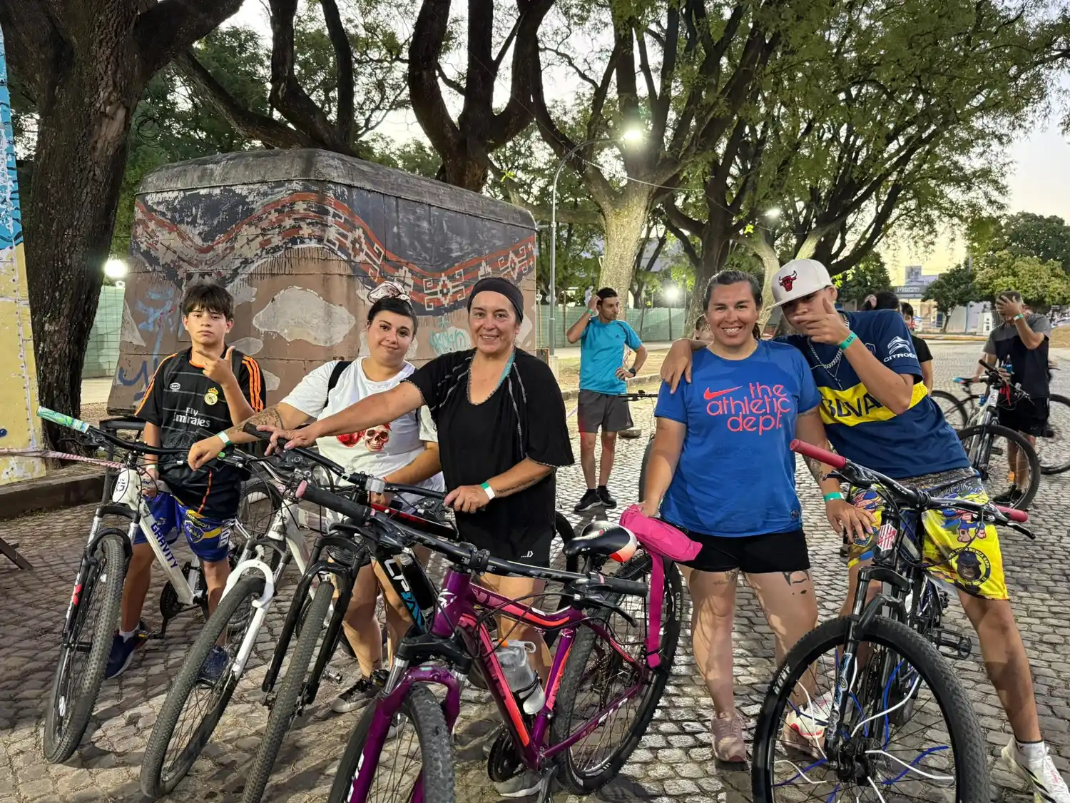 Última bicicleteada nocturna del año