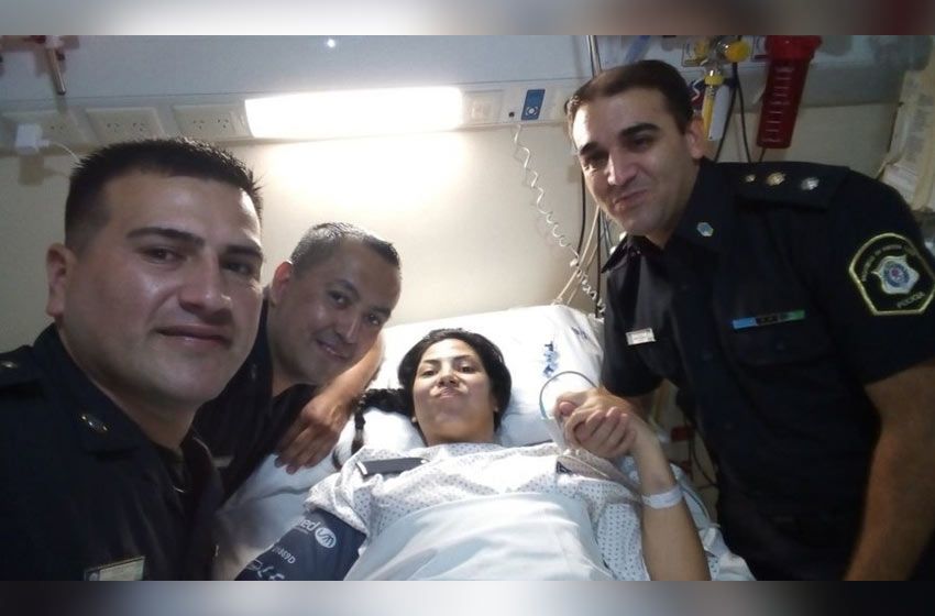 La policía baleada en San Justo no sabe si volverá a caminar