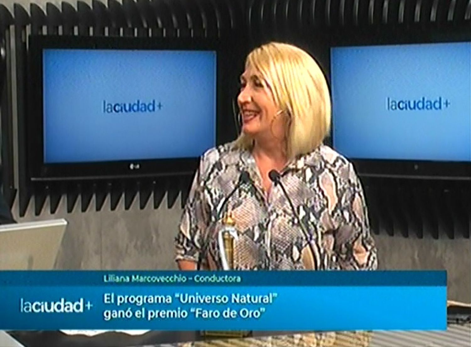 El programa "Universo Natural" ganó el premio "Faro de Oro" | La Ciudad