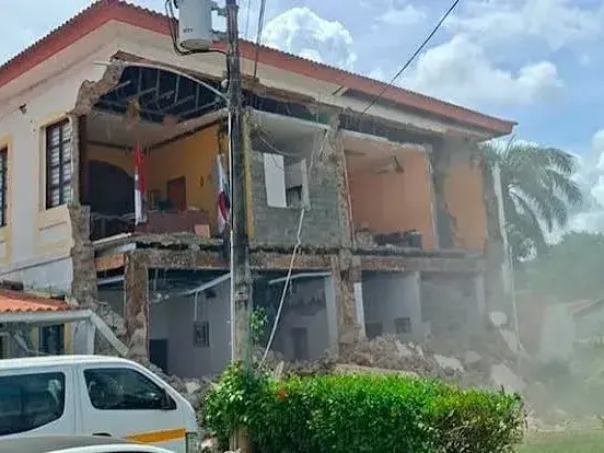 Sismo en Panamá.