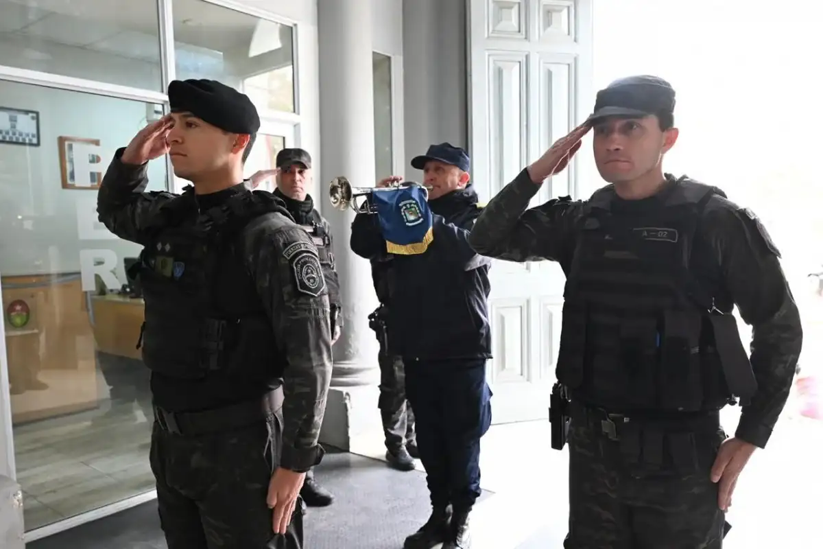 Homenajearon a los policías entrerrianos caídos en cumplimiento del deber