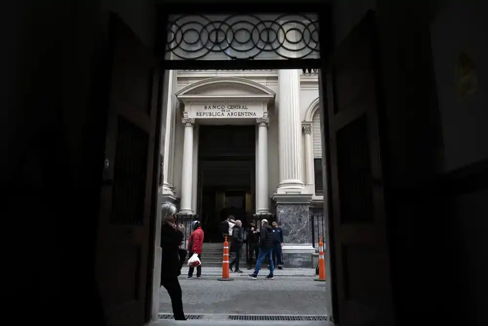 La sede del Banco Central en Buenos Aires. (Agencia Xinhua)