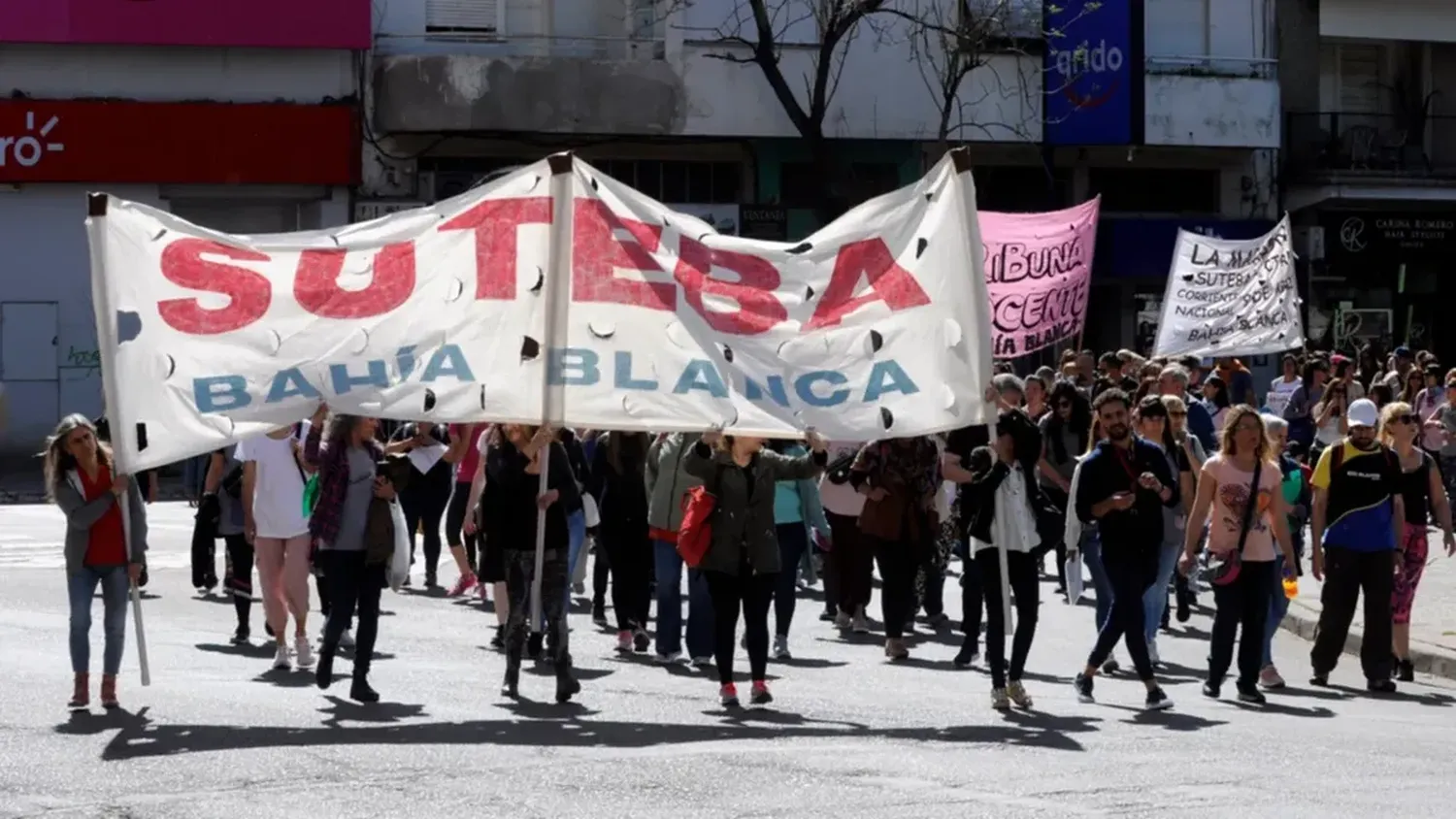 Bahía Blanca, uno de los distritos donde hay paro por 48 horas.