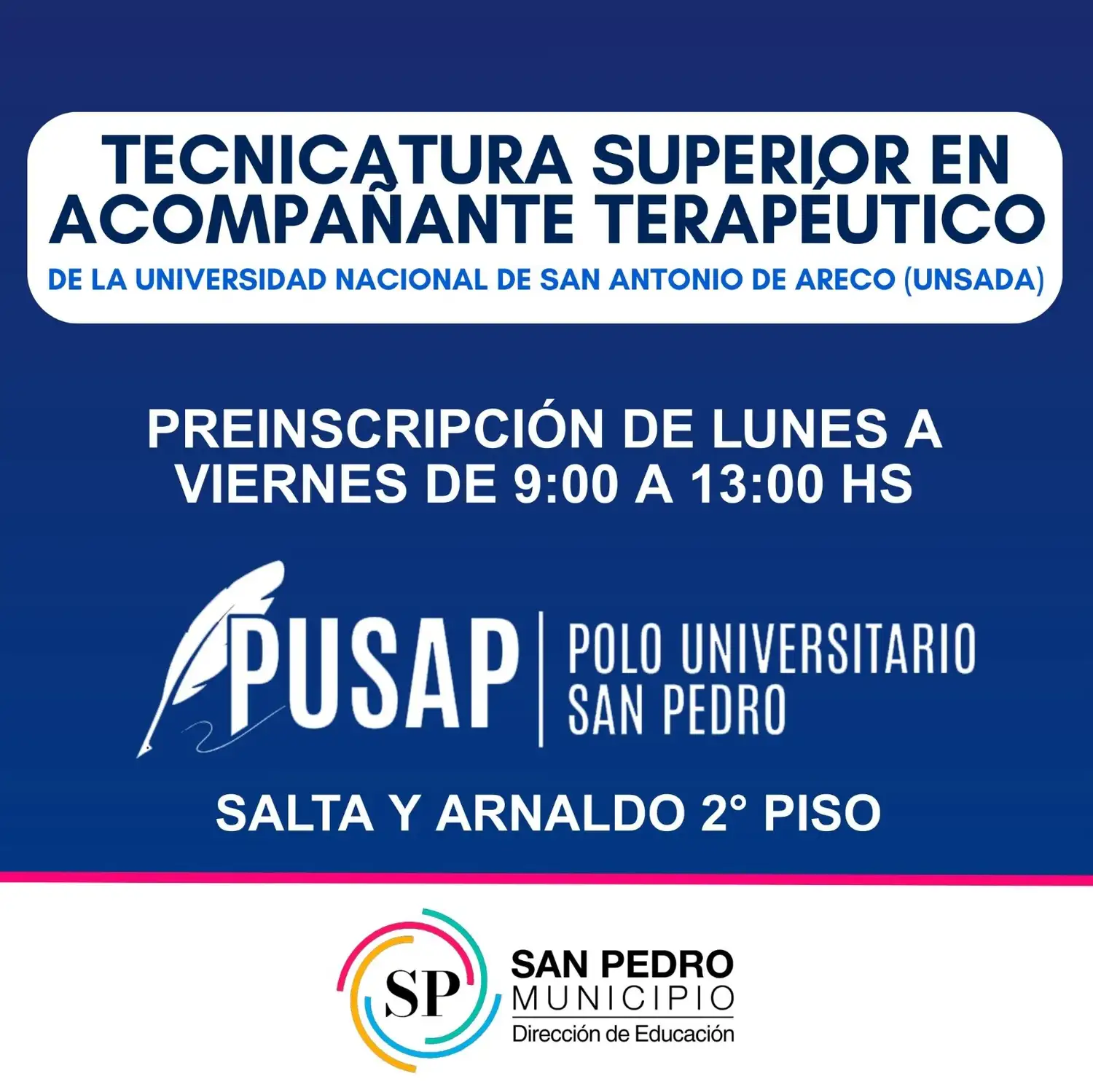 Acompañante terapéutico preinscripción