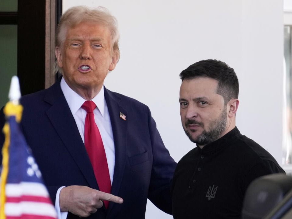 Trump y Zelensky. Foto: France24