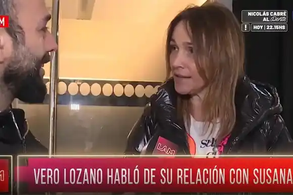 La fuerte revelación que dio Vero Lozano sobre su vínculo con Susana Giménez