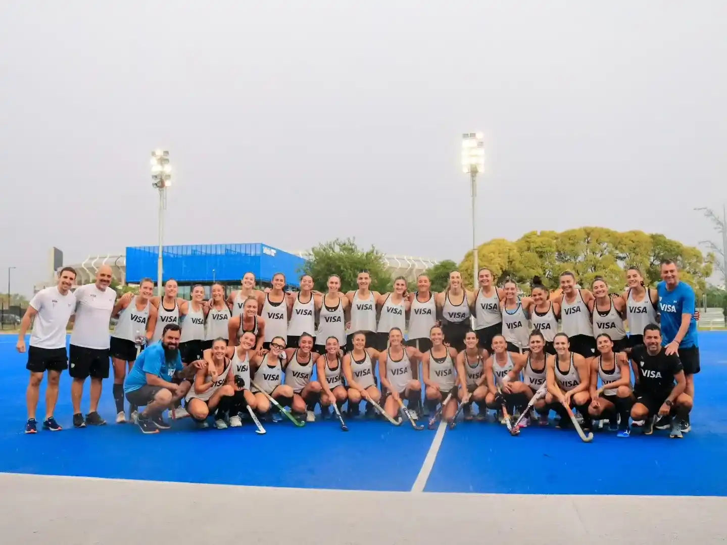 Las Leonas empataron 1-1 con China A.