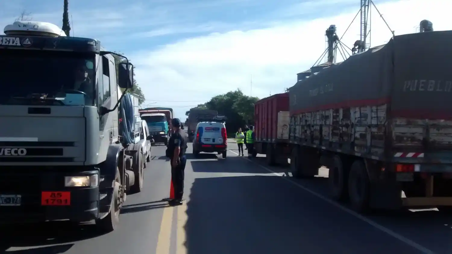 Nueve conductores dieron positivo en controles de alcoholemia