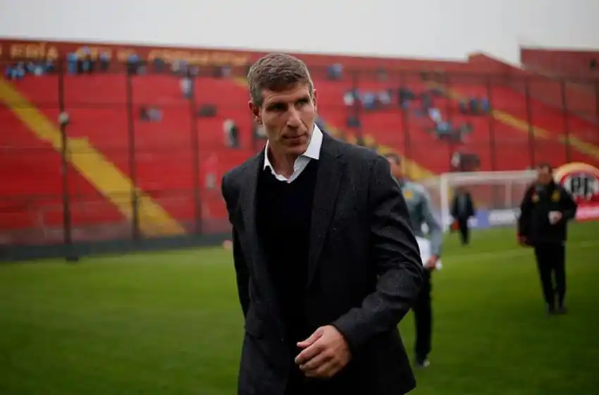 Palermo, muy enojado con los dirigentes de Unión Española