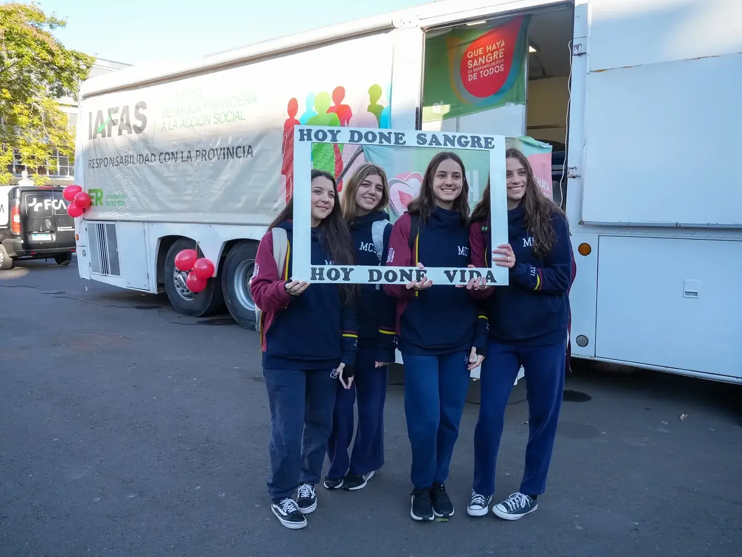 En el Día Mundial del Donante de Sangre se realizó una colecta externa en Paraná