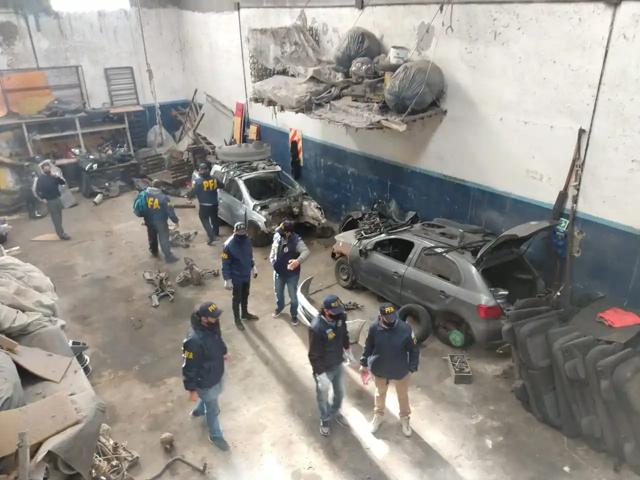 Así operaba el desarmadero de autos de Entre Ríos operado por policías: las escuchas del caso