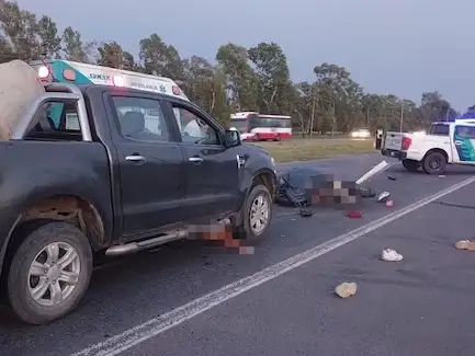 Accidente fatal en Ruta 2.