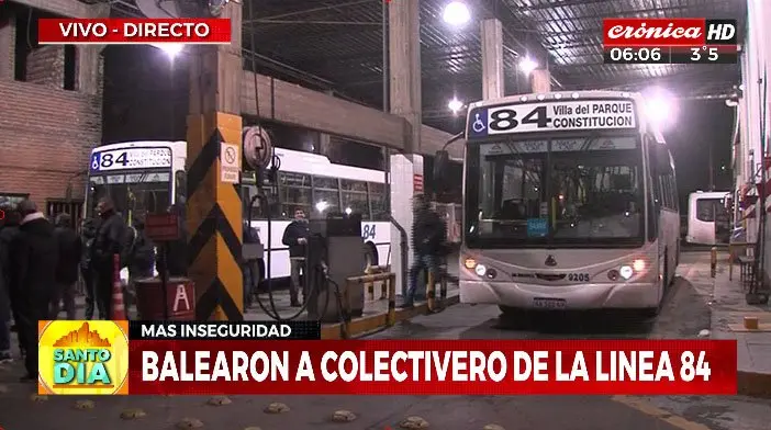 Paro en la Línea 84 por el ataque a un chofer en Ciudadela: "Pensé que me mataban"