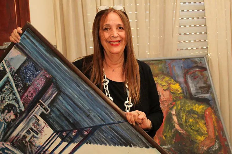 “El arte hace que uno olvide  los problemas cotidianos”