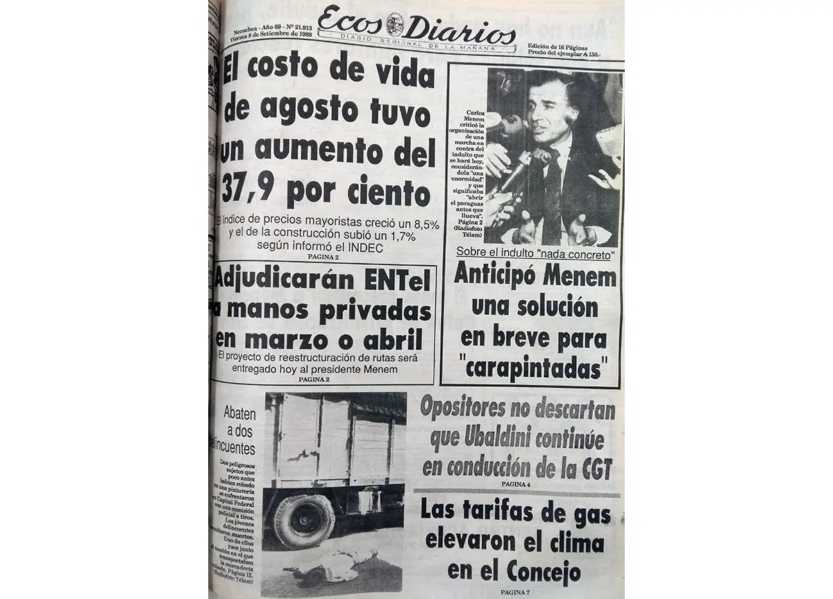Viernes 8 de septiembre de 1989