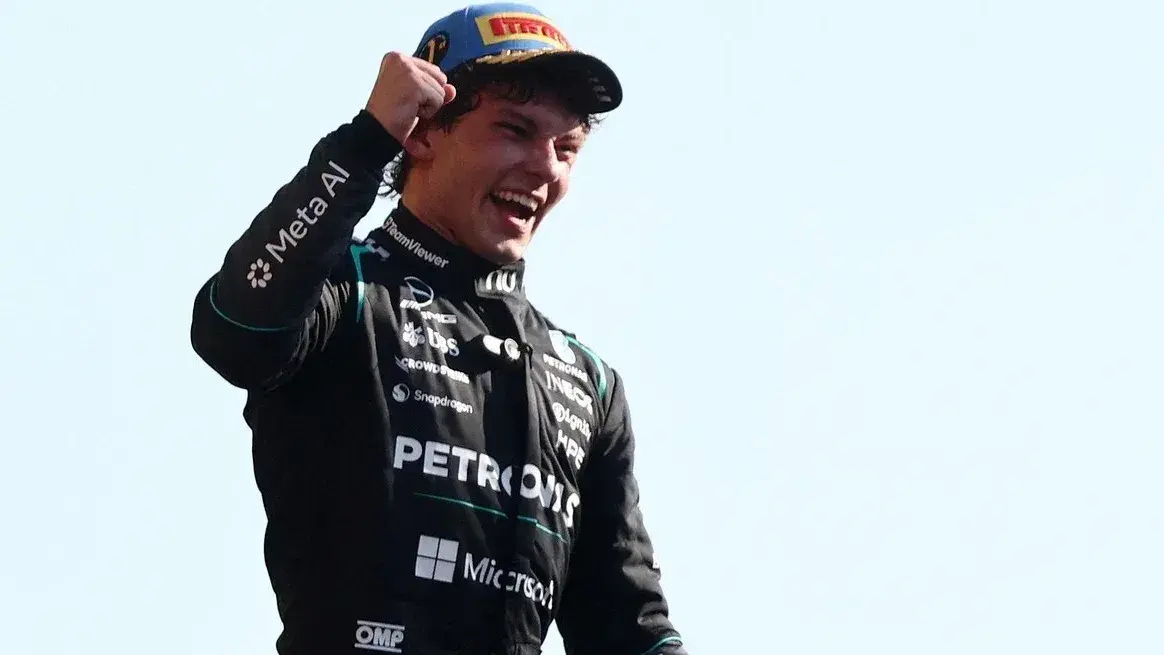 La carrera de su vida: Antonelli largó 19°, ganó en Monza e hizo historia para Italia