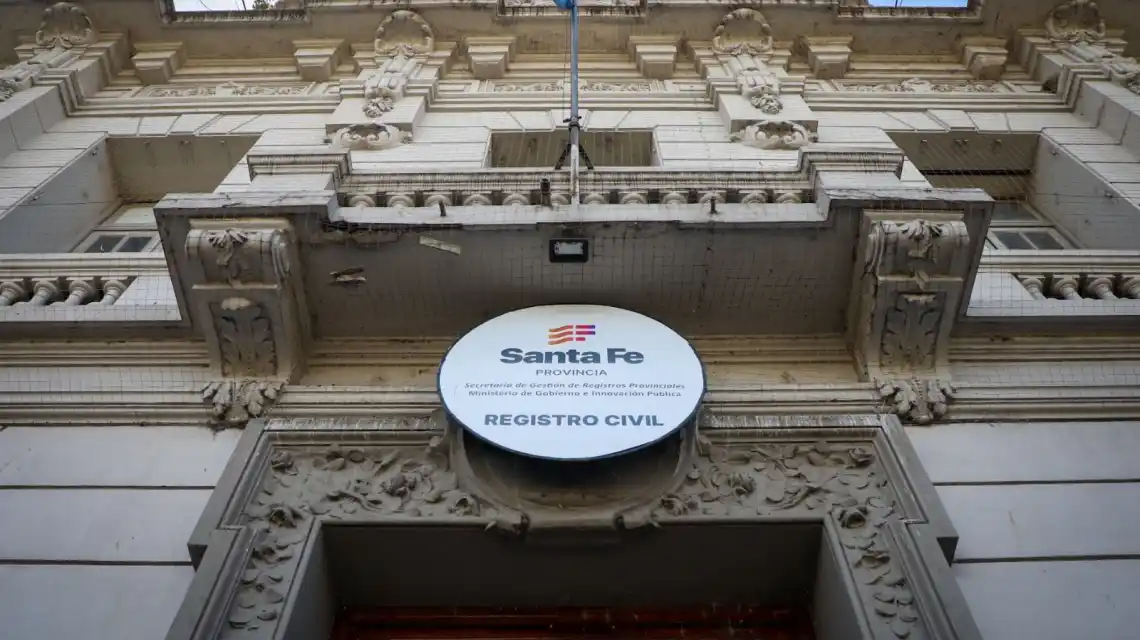 Sede del Registro Civil en la ciudad capital de la provincia.