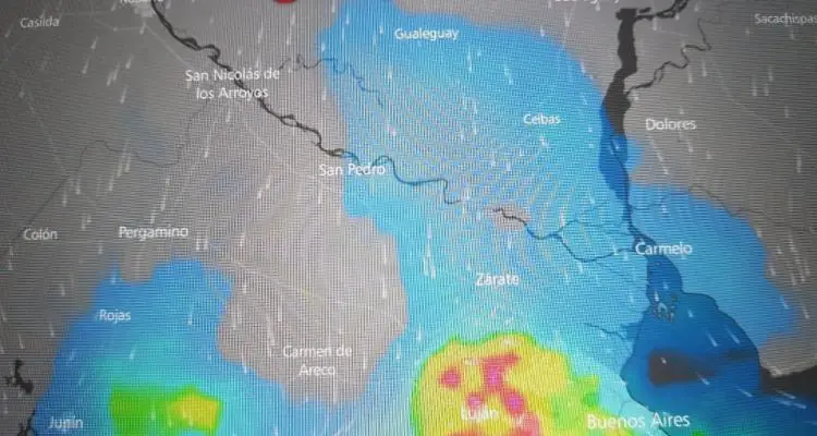 Renuevan alerta meteorológico por tormentas fuertes