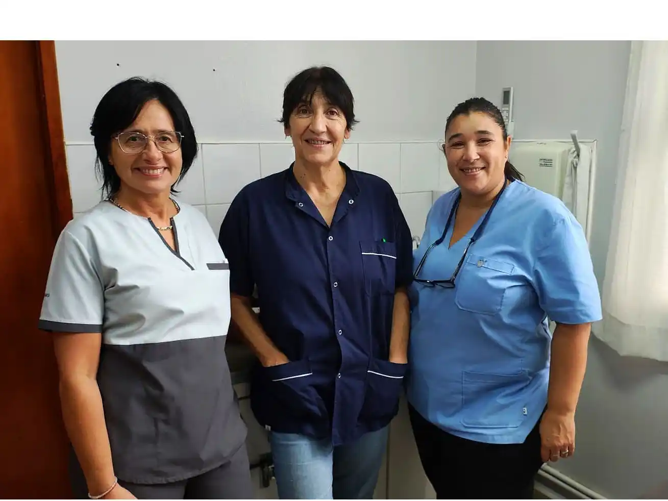 Sandra Peralta, Fabiana Henrich y Cecilia Izaguirre.