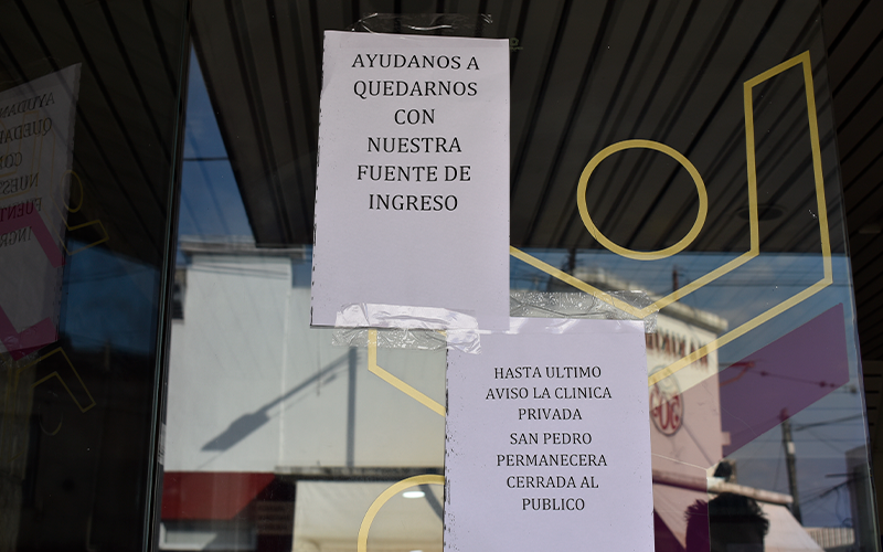 Tres días después del cierre, directivos de la clínica San Pedro dijeron que su objetivo es “preservar las fuentes de trabajo”