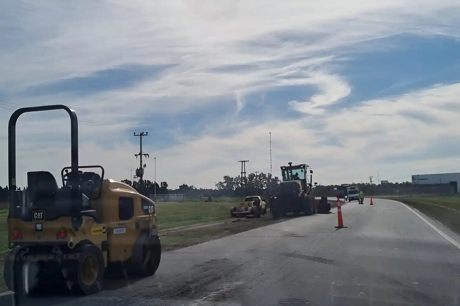 Ruta 1001 máquinas vialidad