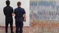 Aprehendieron a un hombre que hurtó 420 mil pesos de un auto estacionado