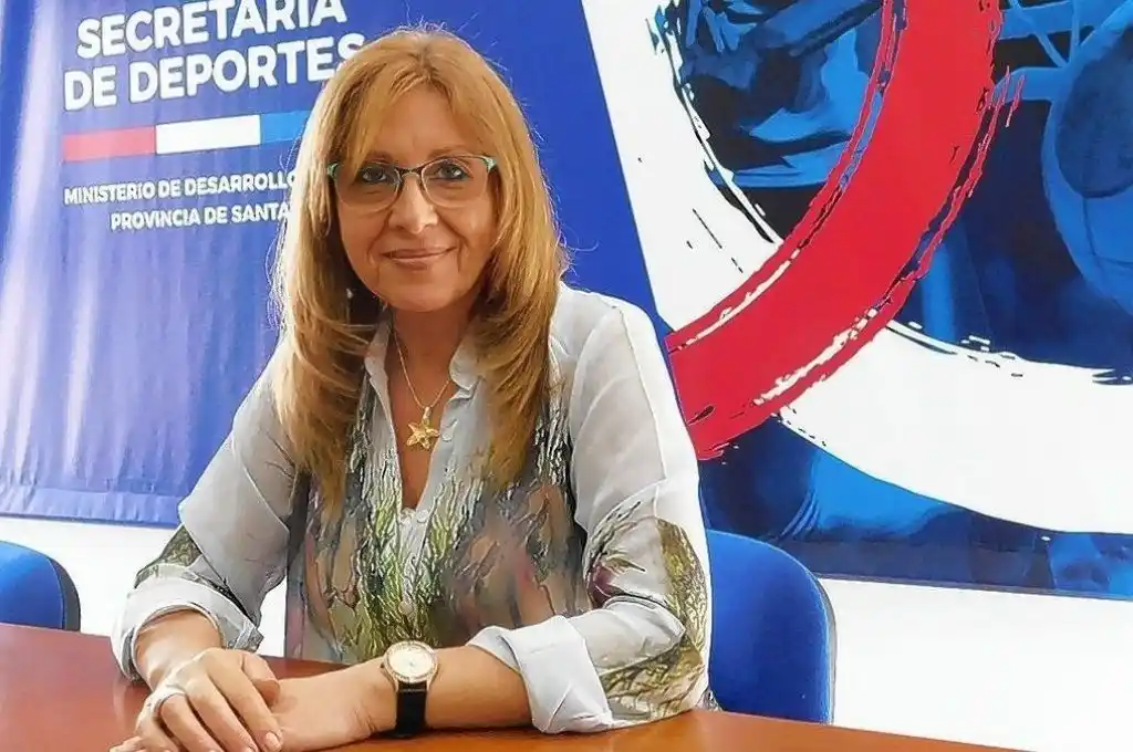 Claudia Giaccone renunció como secretaria de Deportes de Santa Fe
