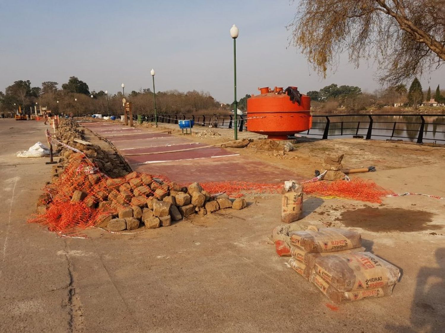 Las obras en el Paseo del Puerto serán paralizadas 