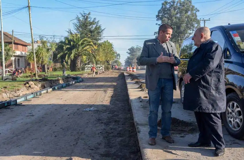 Ensanche de Constitución: según Arroyo “esta obra va a durar 40 o 50 años”