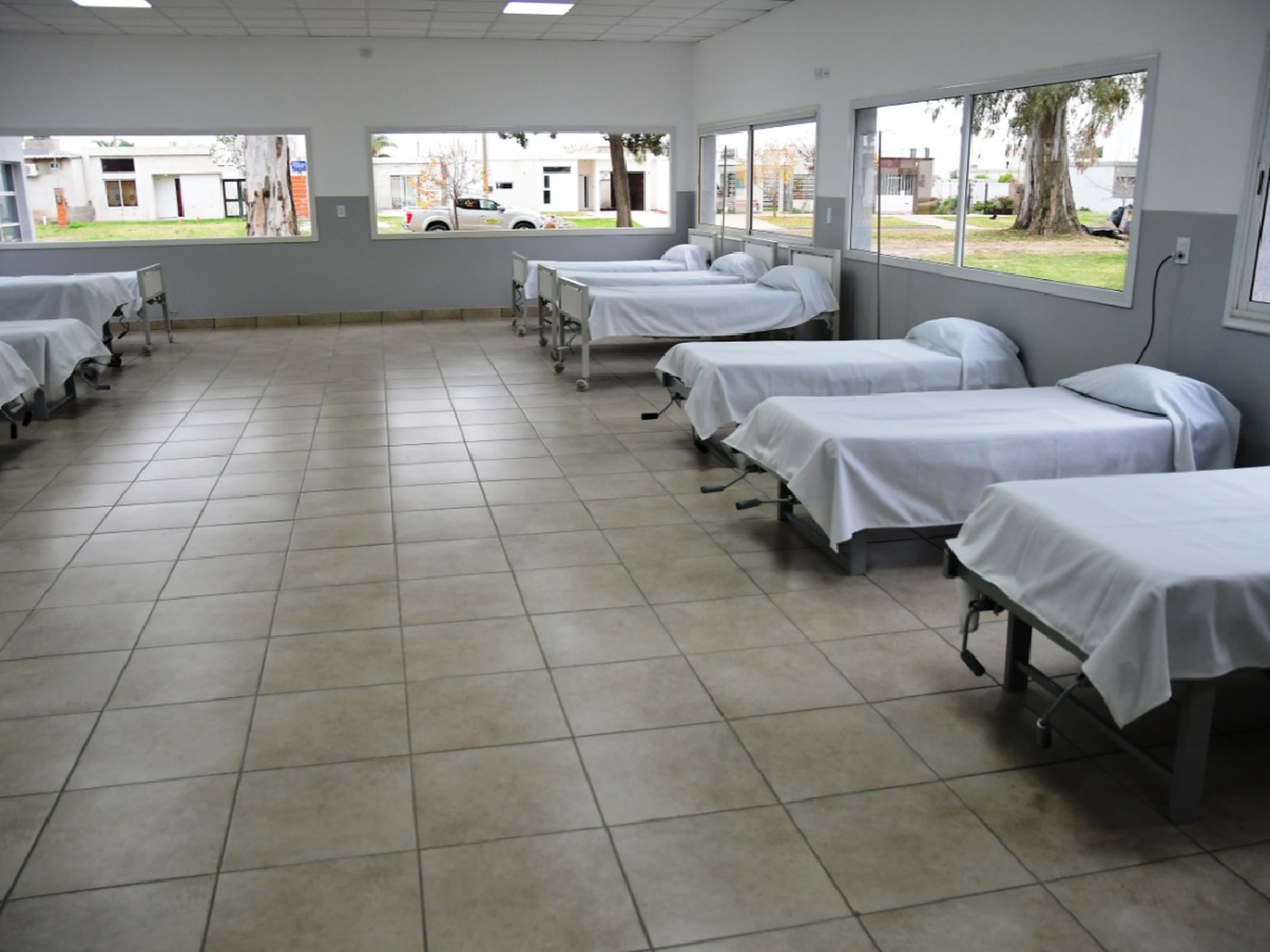 En tiempo récord, Morteros habilitó su Hospital de Campaña