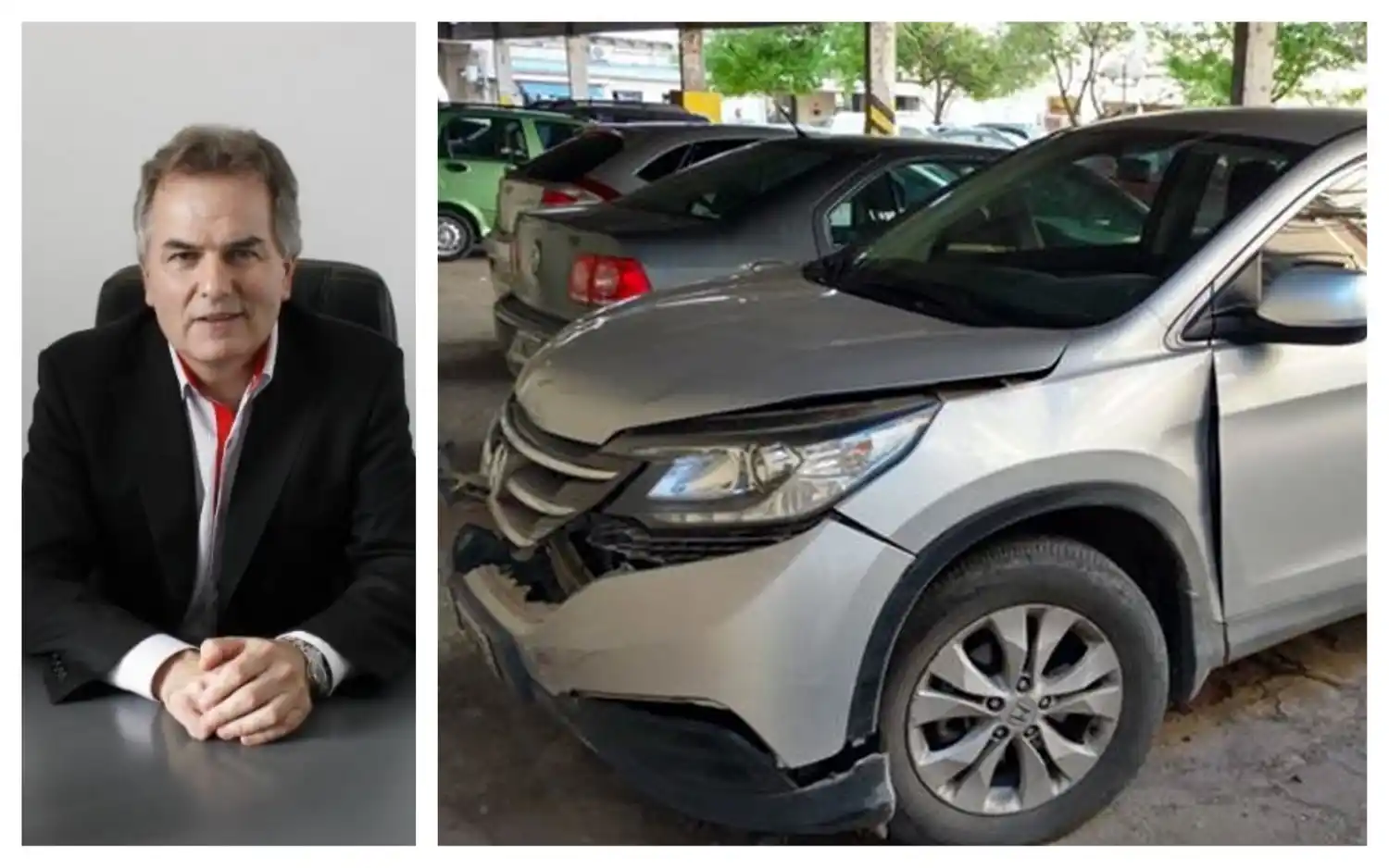 El intendente de Bahía Blanca sufrió un accidente con su camioneta: "Estoy bien"