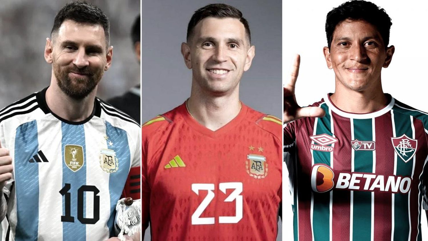 Messi, “Dibu” Martínez y Germán Cano, entre los candidatos al Olimpia de fútbol