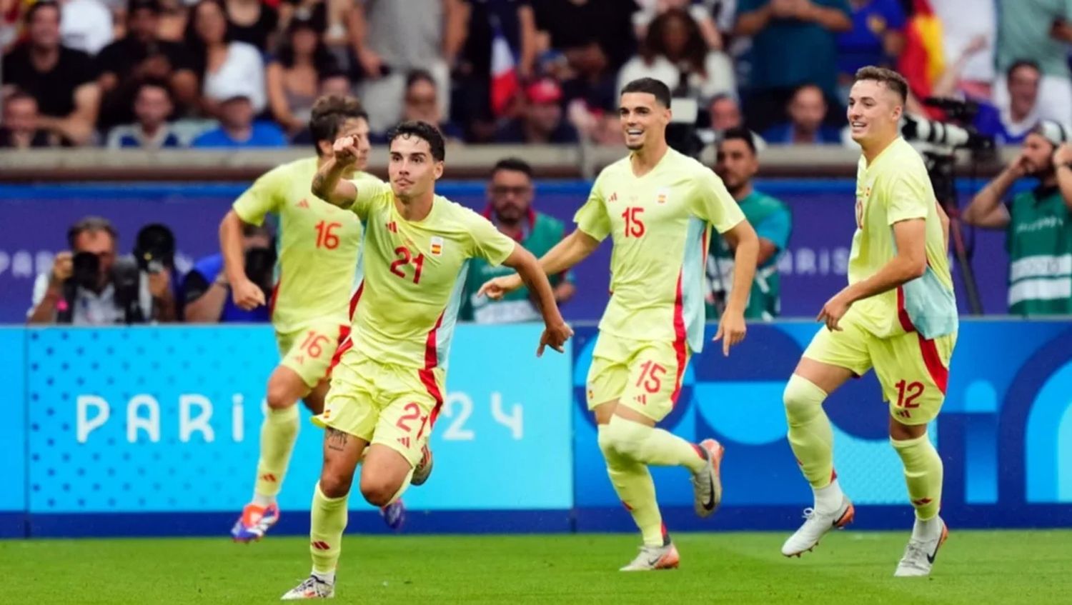 España venció a Francia y ganó la medalla dorada en fútbol en los Juegos Olímpicos