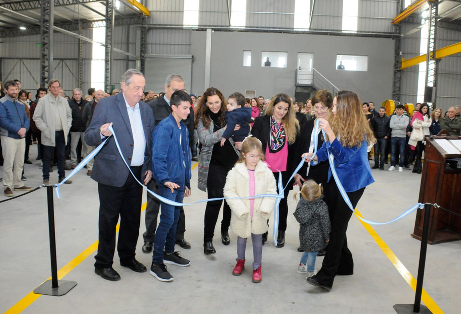Galtech inauguró su nueva planta en el Parque Industrial