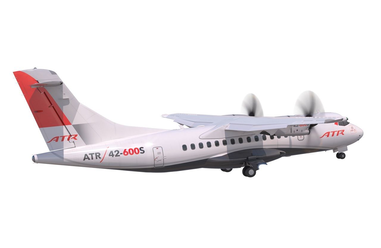 First flight for the STOL version of the ATR 42