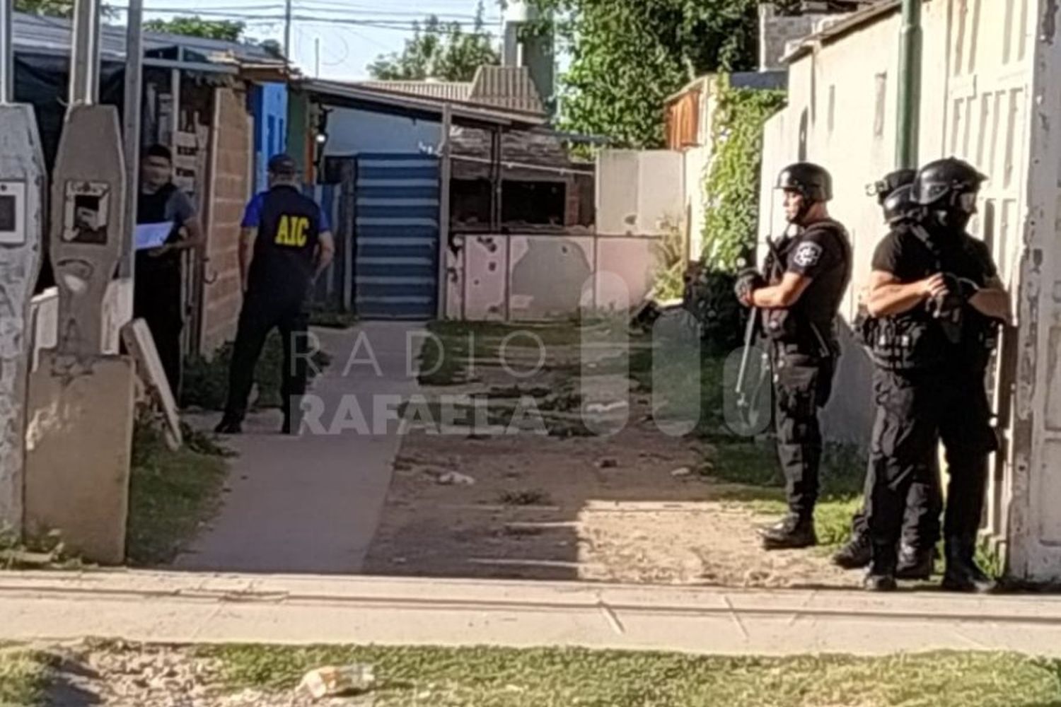  Al menos dos allanamientos en el Norte de la ciudad de Rafaela