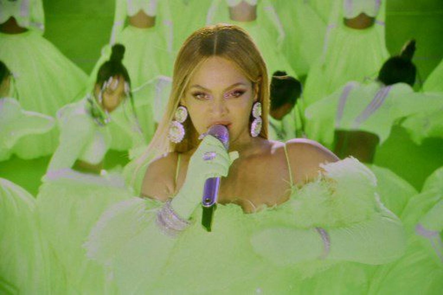 Beyoncé volvió por sus fueros. Foto AFP
