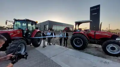 Folmer inauguró su nuevo centro de distribución y atención al cliente de Case IH en Crespo