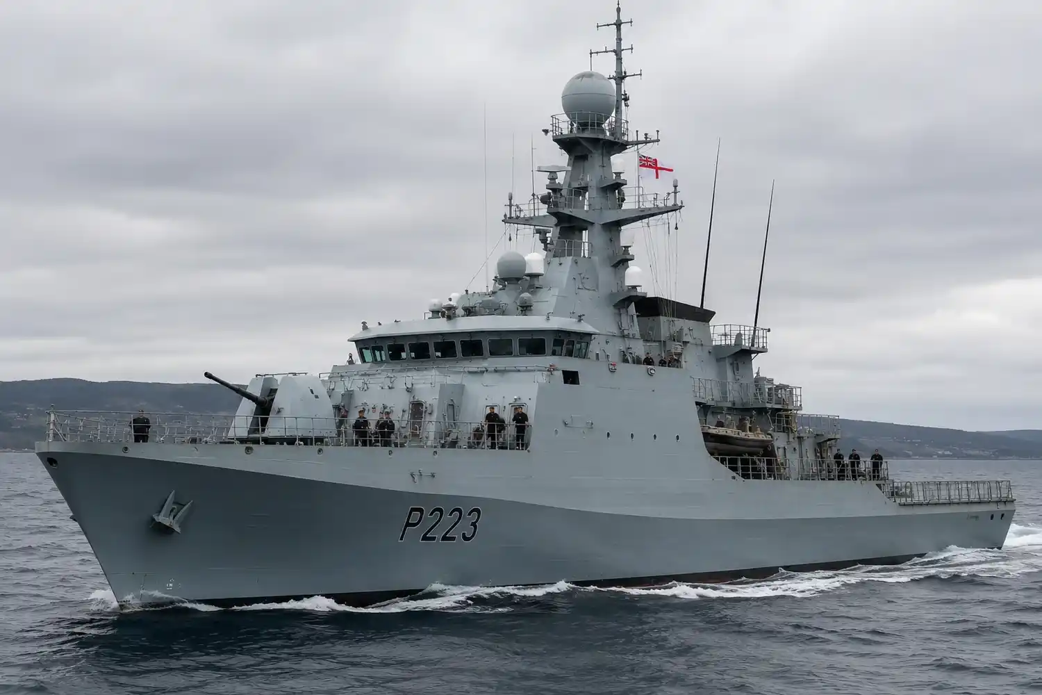 El Gobierno de Tierra del Fuego calificó como una "provocación flagrante" el paso del buque de guerra británico HMS Medway por aguas bajo jurisdicción argentina.