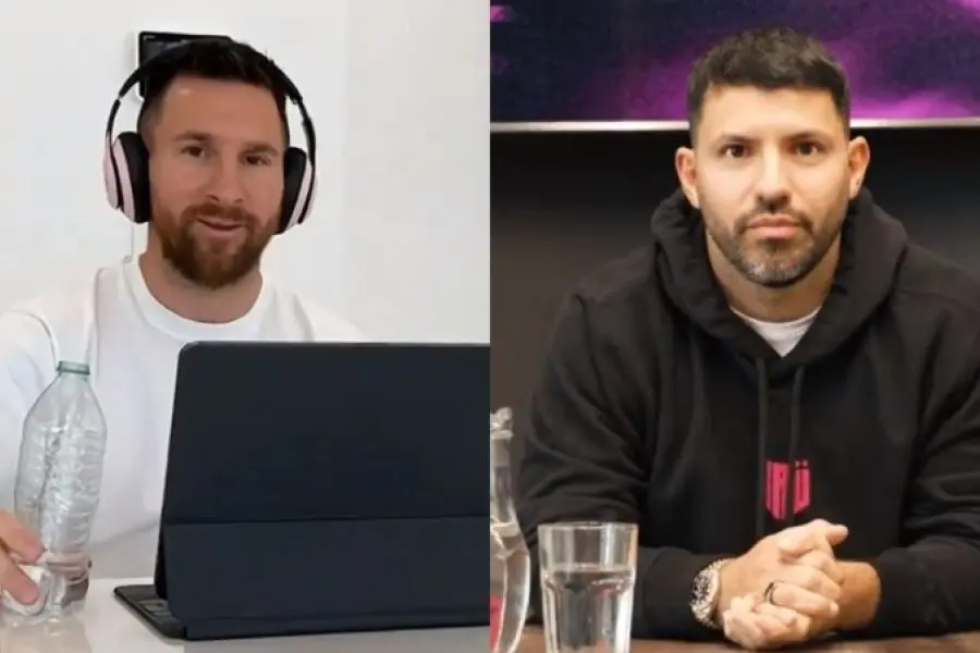 Messi y Agüero vuelven a estar juntos: “Bueno, vamo' a jugar”