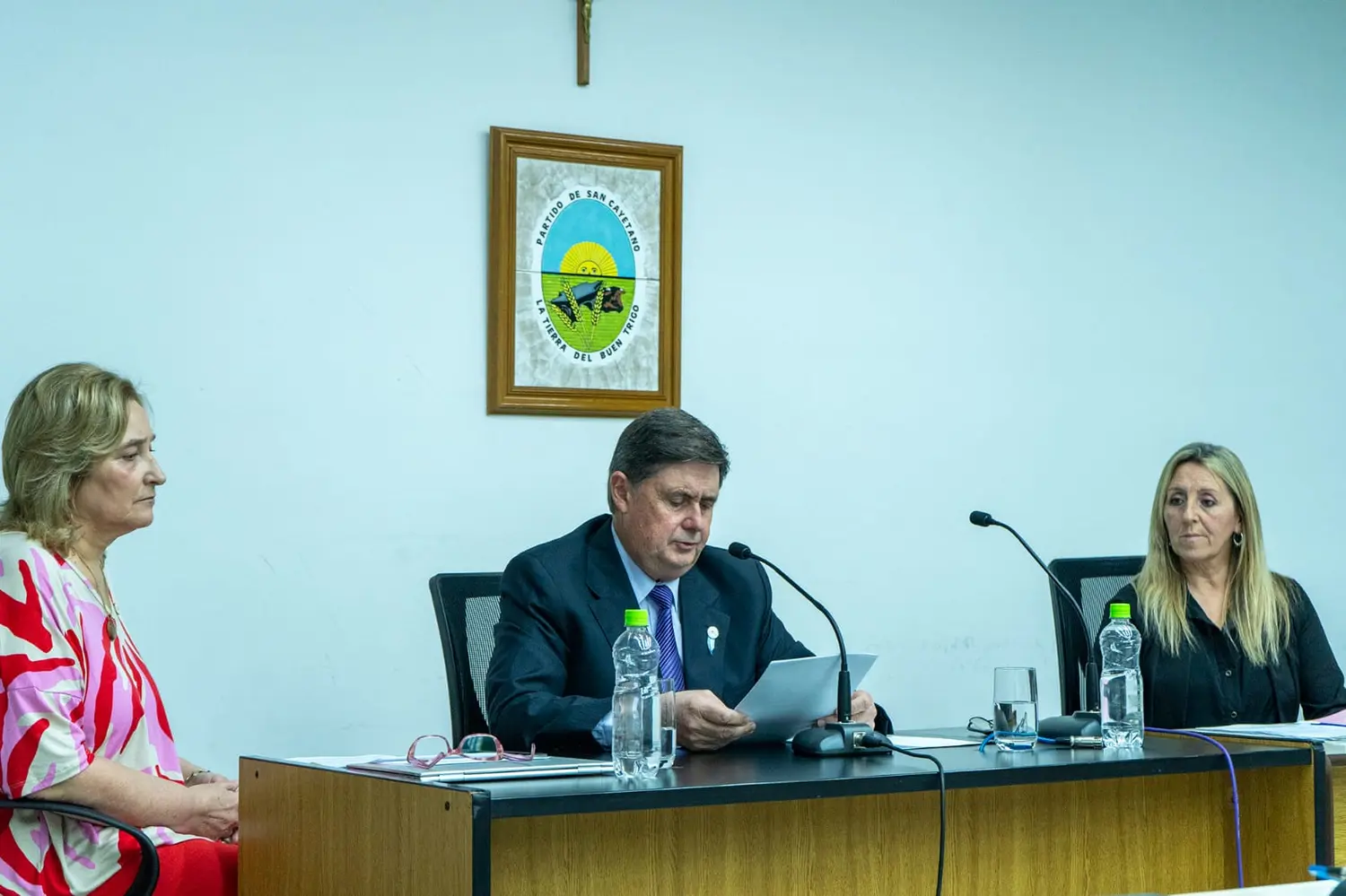 Gargaglione, en el Concejo Deliberante
