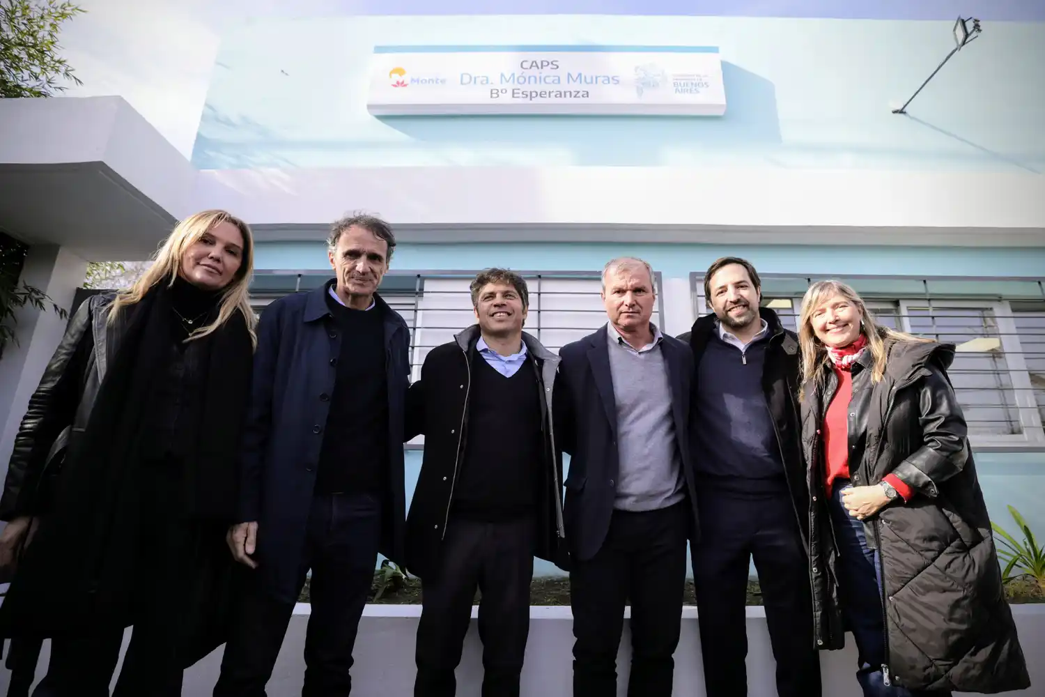Kicillof en Monte: inauguró el nuevo edificio del Centro de Atención Primaria de la Salud