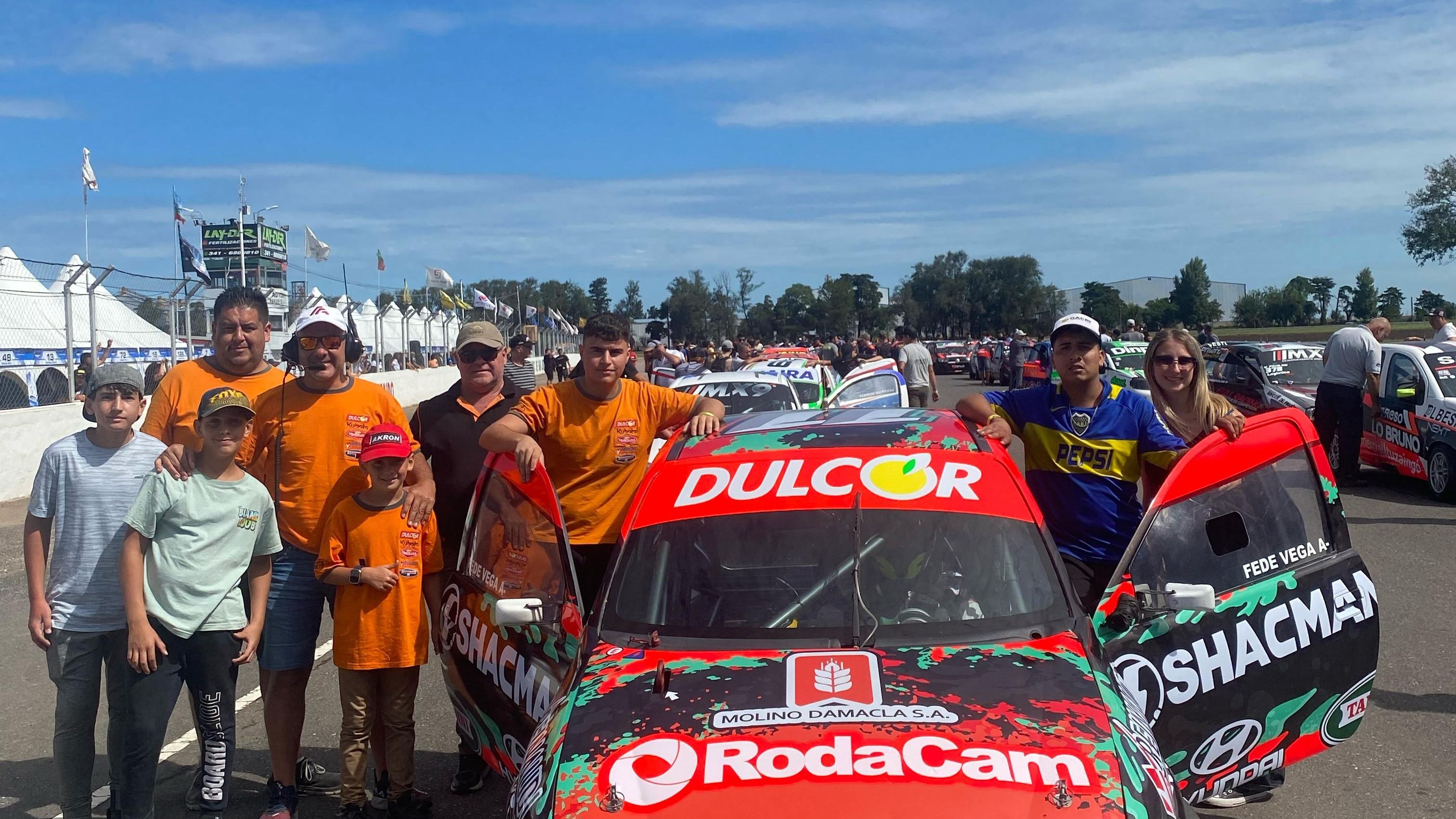 Federico Vega se subió al podio en San Jorge.