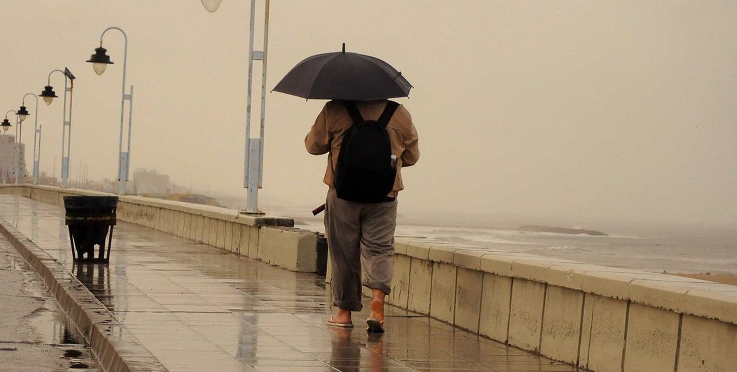 Anuncian lluvias para esta noche en Mar del Plata