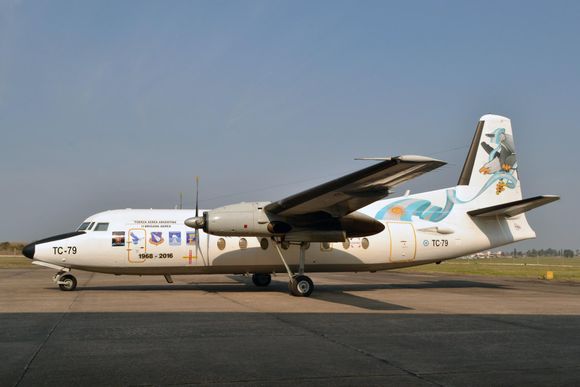 La Fuerza Aérea Argentina homenajea al Fokker F-27 con una histórica gira