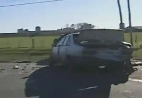 Choque fatal en Ruta 142 altura Luján: Un muerto y dos heridos