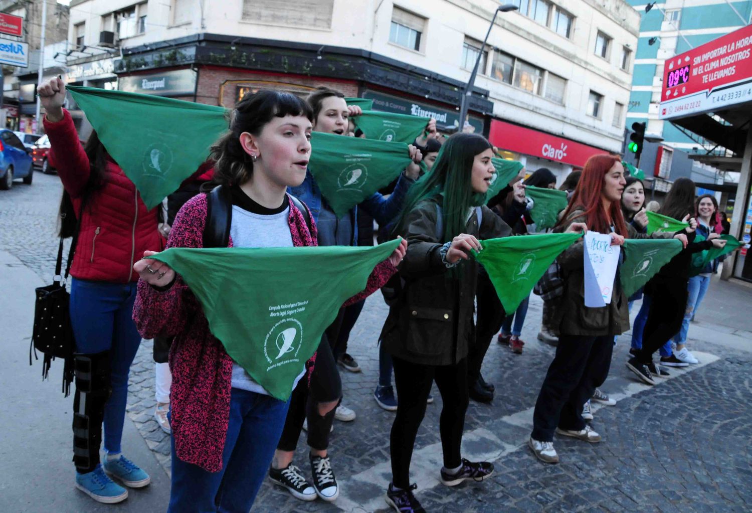 Pasó el último “martes verde” antes del tratamiento de la ley del aborto en el Senado